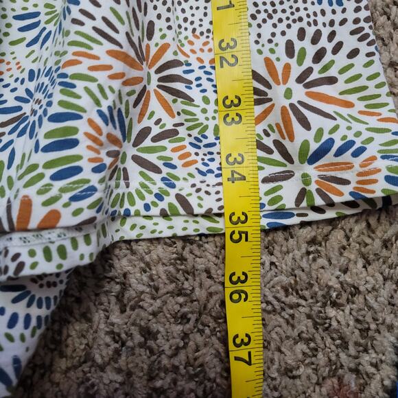 Aventura- Women's multi-color pattern organic cotton dress- size Medium - Picture 5 of 8